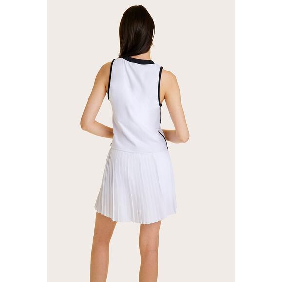 Alala Tennis Skort Pleated White- S - Picture 6 of 6